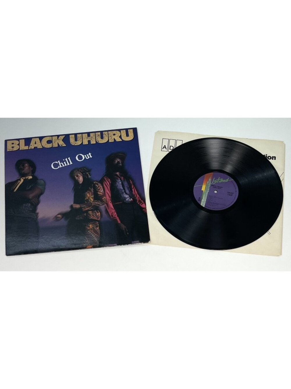 Chill Out by Black Uhuru Vinyl LP Island Records IL 9752 Reggae EX